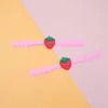 草莓兒童矽膠×二套件口罩延伸防勒帶-第1張