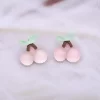 晶瑩剔透的櫻桃×耳環-第1張
