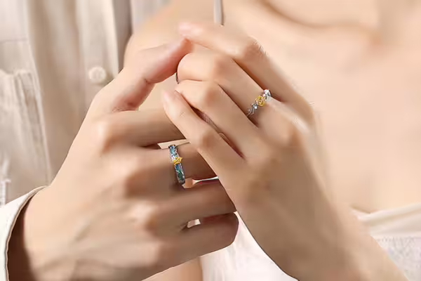 玫瑰與獨角獸&times;情侶對戒