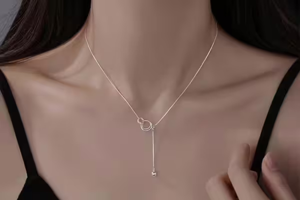 戒環垂珠&times;鎖骨項鍊