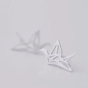 925銀針×千紙鶴×耳針