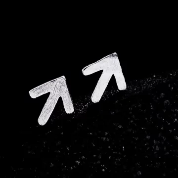 925銀針&times;箭頭標綕&times;耳針
