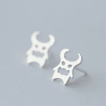 925銀針&times;小惡魔&times;耳針