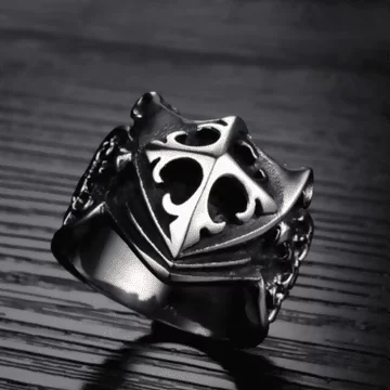 鋼飾&times;盾牌&times;戒指