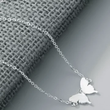 925銀飾&times;蝴蝶雙色&times;手鍊