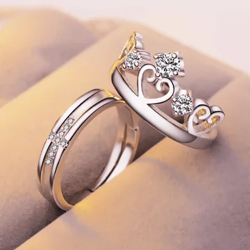 國王與皇后&times;情侶對戒