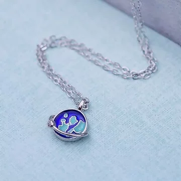 925銀飾×彗星繞地球×鎖骨項鍊