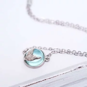 925銀飾&times;人魚泡泡&times;鎖骨項鍊