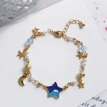 星月富士山×手鍊