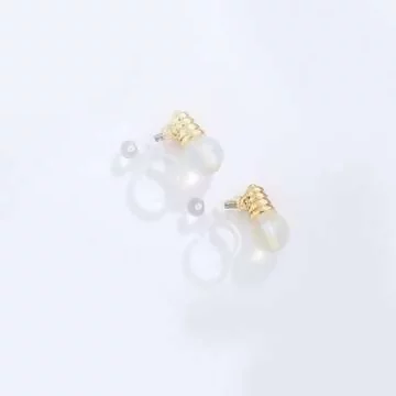 小燈泡×U型耳夾