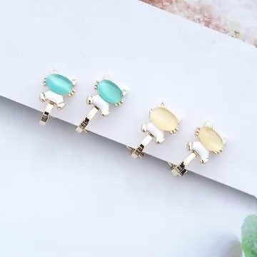 是在HELLO貓×三角耳夾×共二色