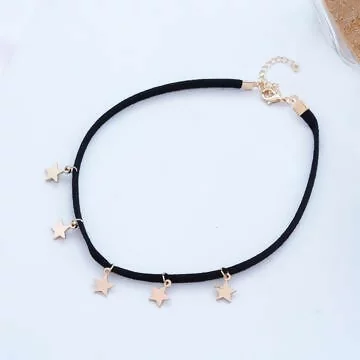 金屬星星×個性頸鍊