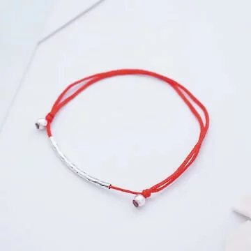 【過爐款】月老的祝福×微笑×抽繩手鍊×銀色紅線