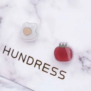 小蕃茄荷包蛋&times;磁吸耳夾/裝飾小物