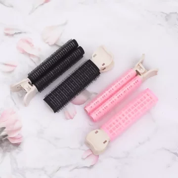 瀏海髮頂蓬髮神器&times;二套件髮卷夾組&times;共二色