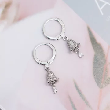 風鈴鈴垂鑽&times;吊墜耳扣