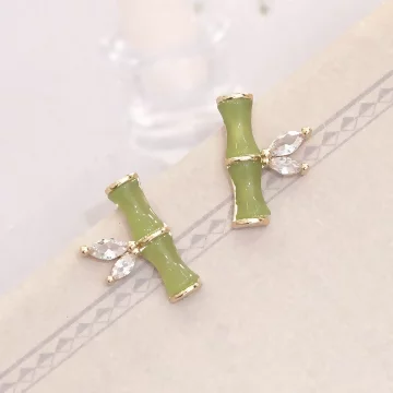 竹報平安&times;耳環