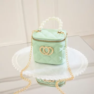 雙心立體水桶包×果凍鍊條斜背包×淺綠