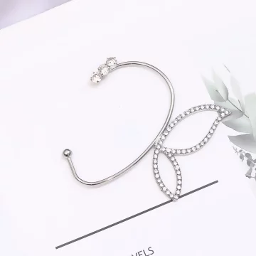 左耳線條蝴蝶飛舞&times;耳掛