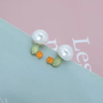 磨菇磨菇&times;耳環