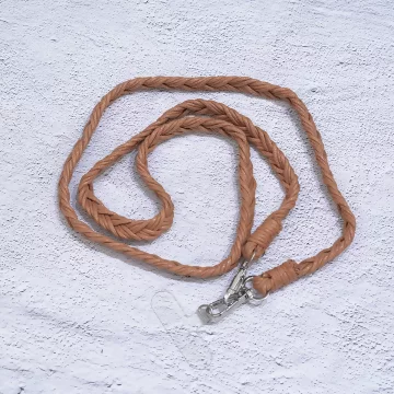 單色結辮編織&times;手機斜背雙勾掛繩&times;棕色