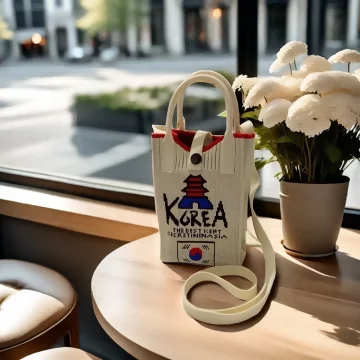 經典韓國×針織×斜背包