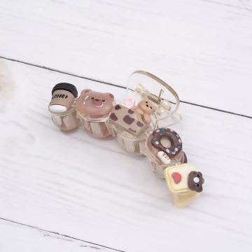 點心家族&times;鯊魚夾&times;透明