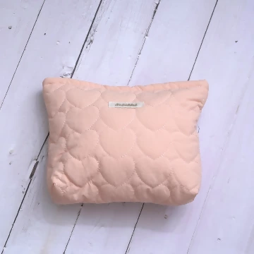 糖果愛心包&times;化妝包&times;粉橘