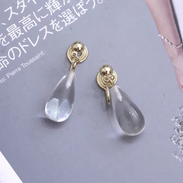 德魯納之淚&times;蚊香盤U型耳夾