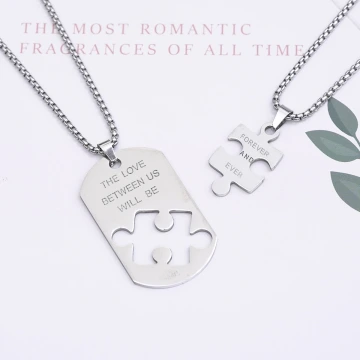 316鋼飾&times;拼湊回憶&times;姐妹閨蜜情侶項鍊組