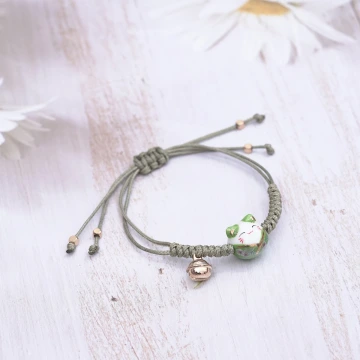 事業御守貓×拉繩手鍊×綠