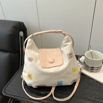 貼牌印花變形包×後背包