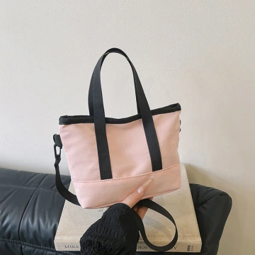 休閒托特小包×斜背袋×粉紅