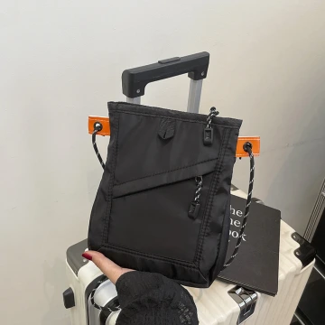 中性工裝小方包×斜背包×黑色