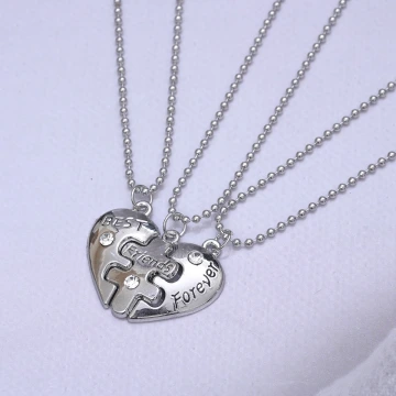 集結成心×三套件閨蜜姐妹項鍊組