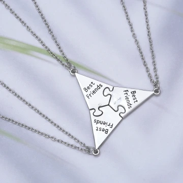 友誼的穩定結構×三套件閨蜜姐妹項鍊組