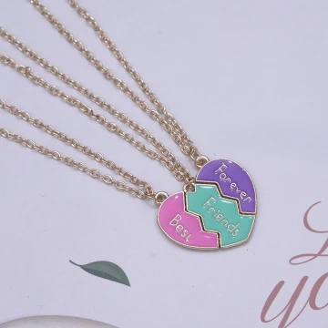 友情多巴胺&times;三套件閨蜜姐妹項鍊組