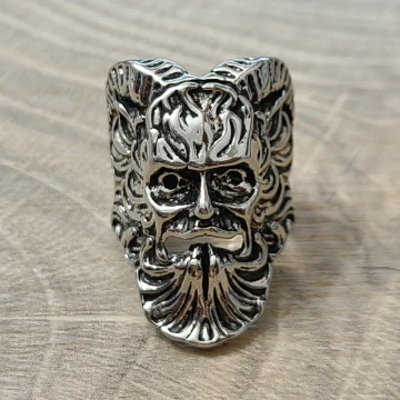 美式×復古×牧神×開口戒指