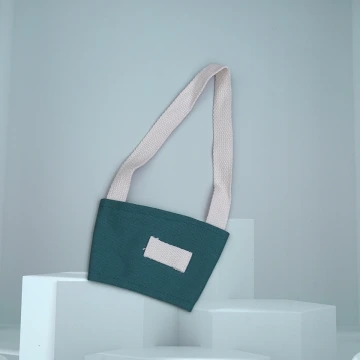 帆布經典款&times;飲料提繩&times;深綠