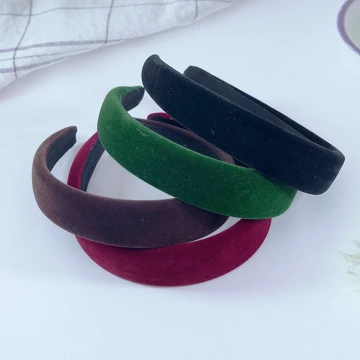 霧面絲絨×髮箍×共四色