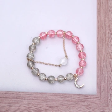 暮月與櫻&times;固定式串珠手鍊