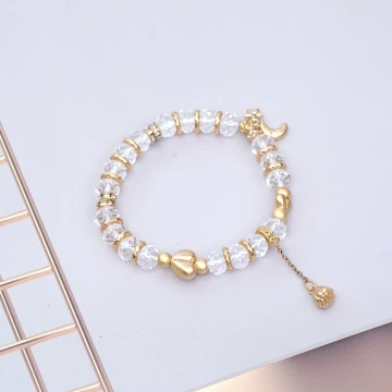 星月金心&times;固定式串珠手鍊