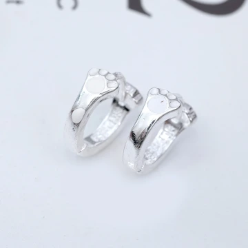 925銀針&times;貓腳腳&times;耳扣