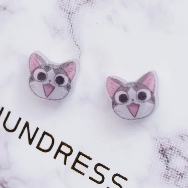 小貓咪×磁吸耳夾/口罩裝飾小物