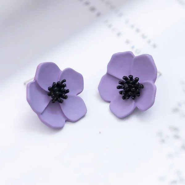 紫花物語×吊墜耳環