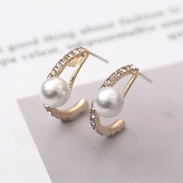一顆珍珠亮晶晶×耳環