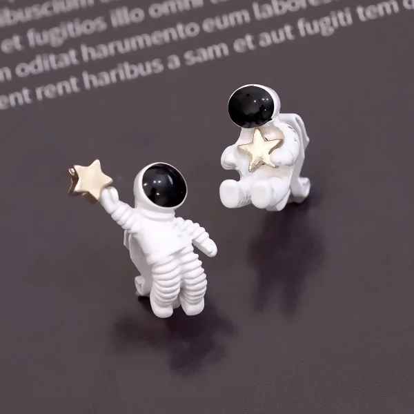 摘星的太空人×不對稱三角耳夾