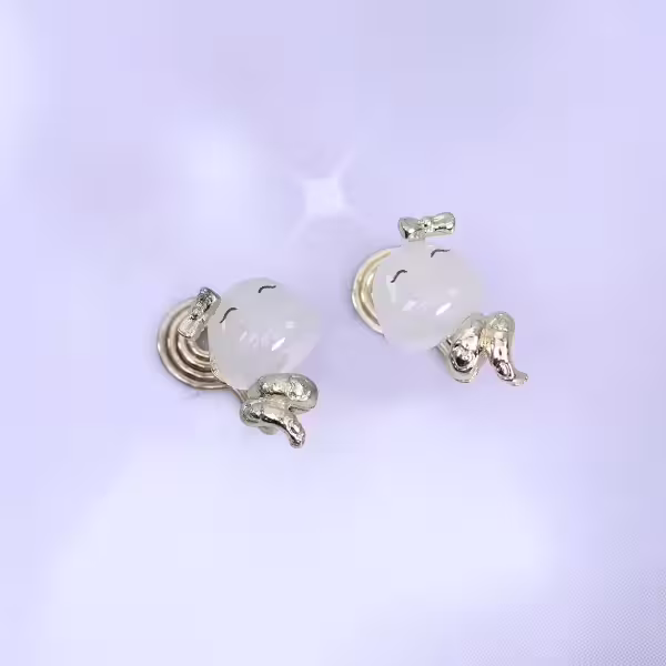 蛇寶寶×U型耳夾