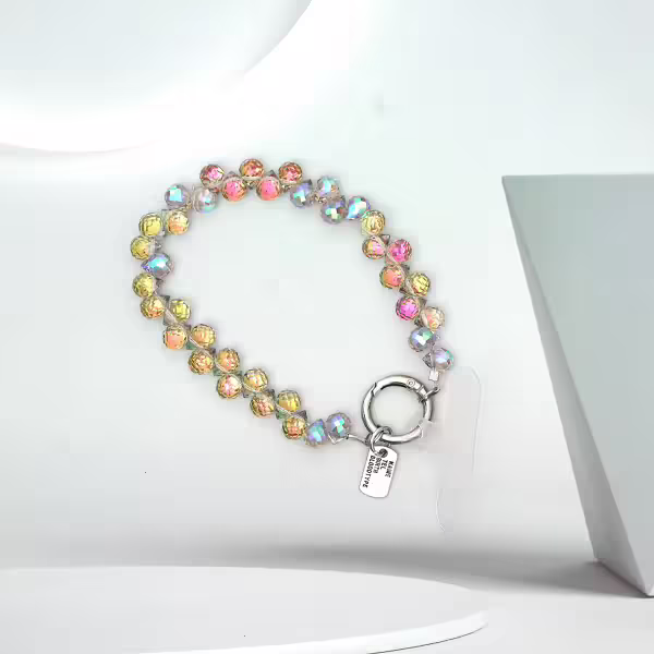 水滴閃亮晶鑽&times;手機腕帶掛繩&times;黃金粉