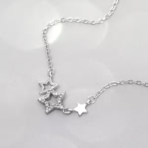 925銀飾&times;拾光星辰&times;鎖骨項鍊